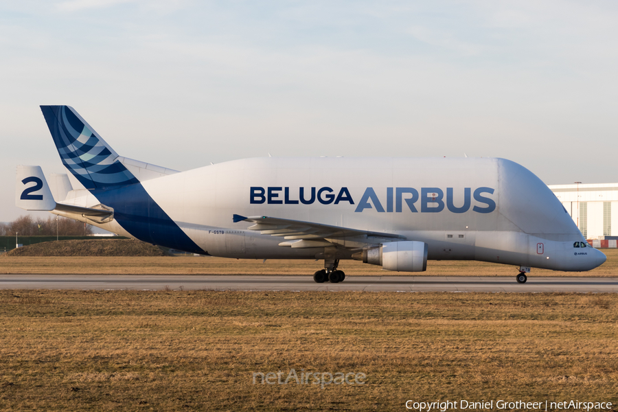 Airbus Transport International Airbus A300B4-608ST (F-GSTB) | Photo 142867