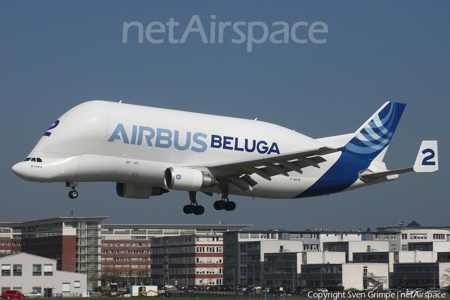 Airbus Transport International Airbus A300B4-608ST (F-GSTB) | Photo 73863