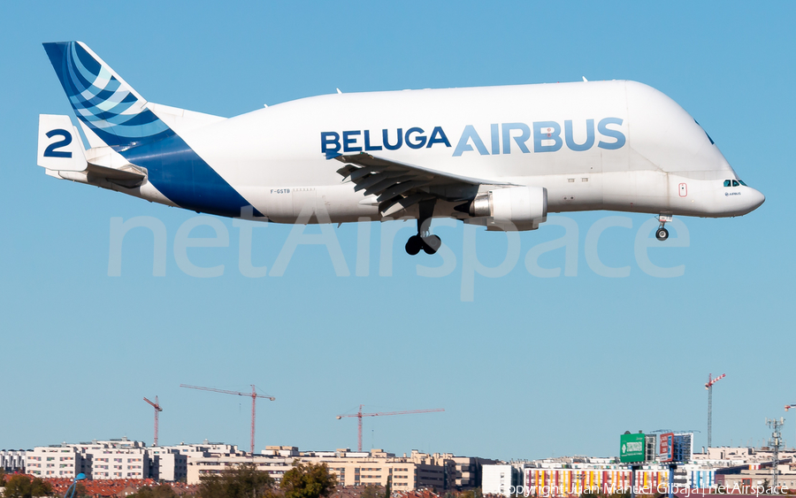 Airbus Transport International Airbus A300B4-608ST (F-GSTB) | Photo 359118