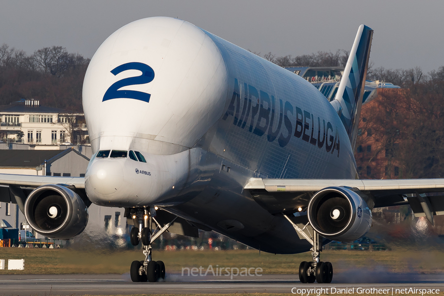 Airbus Transport International Airbus A300B4-608ST (F-GSTB) | Photo 294212