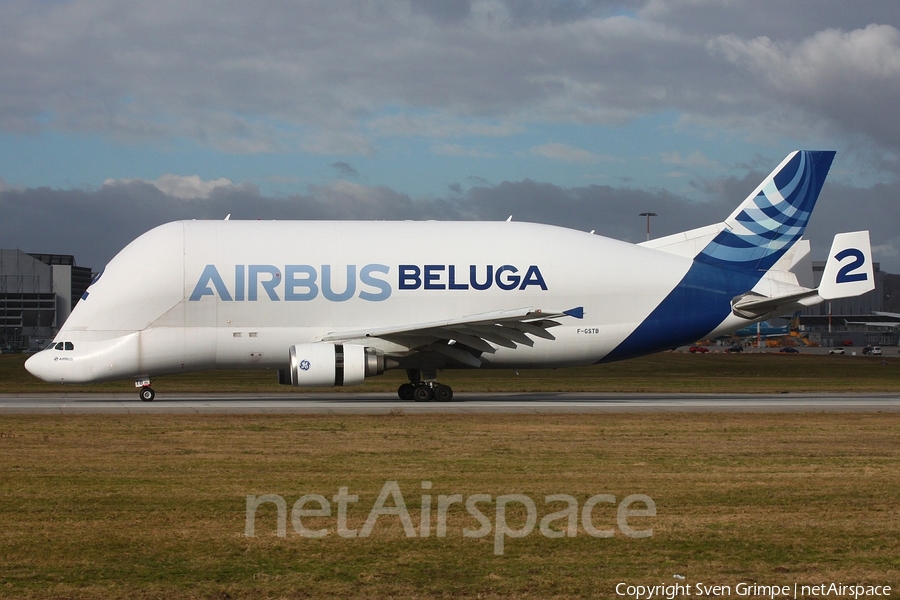 Airbus Transport International Airbus A300B4-608ST (F-GSTB) | Photo 295026