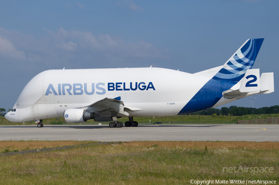 Airbus Transport International Airbus A300B4-608ST (F-GSTB) | Photo 417727