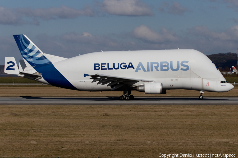 Airbus Transport International Airbus A300B4-608ST (F-GSTB) | Photo 442441