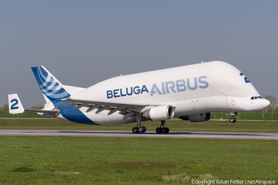 Airbus Transport International Airbus A300B4-608ST (F-GSTB) | Photo 565510