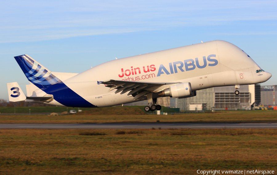 Airbus Transport International Airbus A300B4-608ST (F-GSTC) | Photo 132112