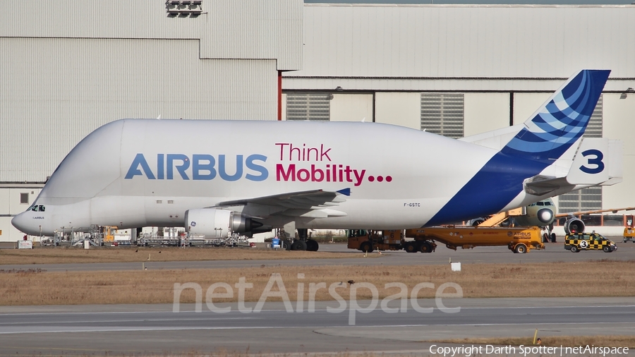 Airbus Transport International Airbus A300B4-608ST (F-GSTC) | Photo 215198