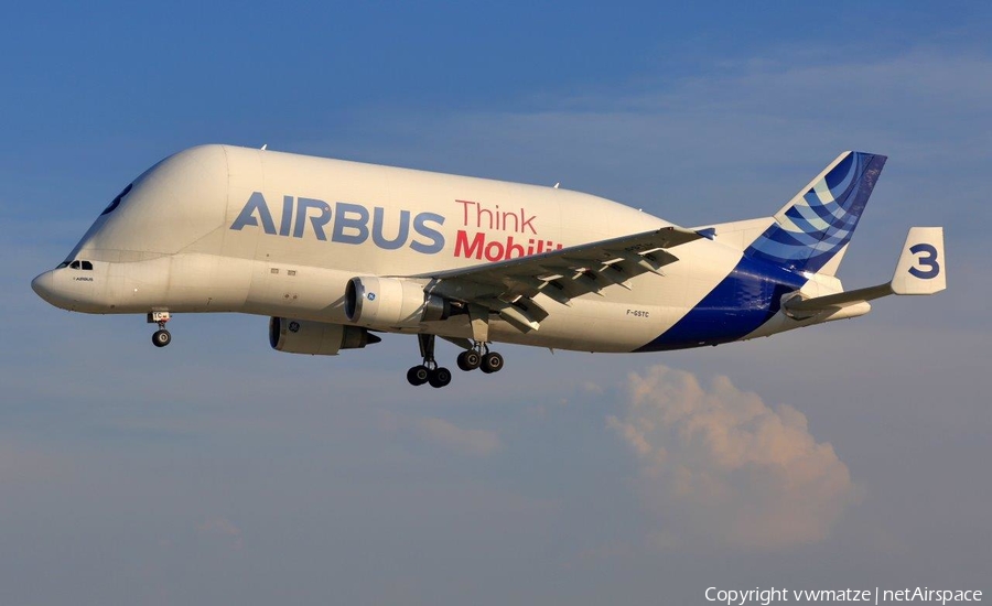 Airbus Transport International Airbus A300B4-608ST (F-GSTC) | Photo 245892