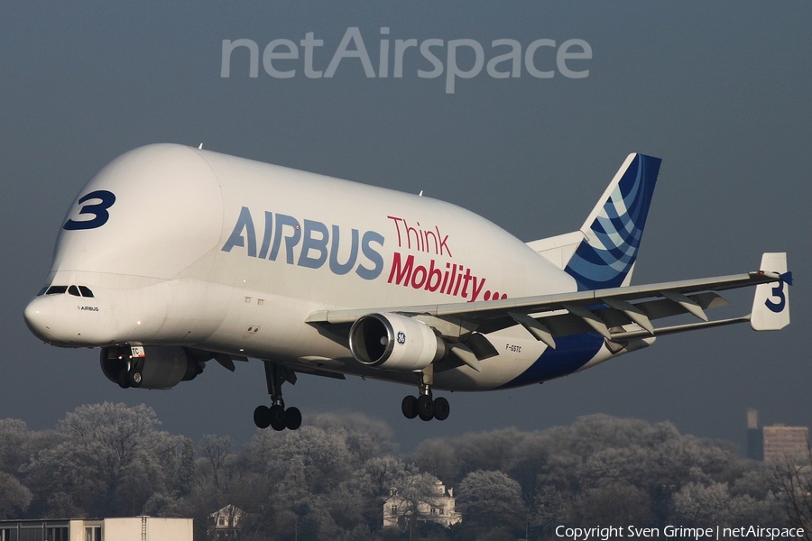 Airbus Transport International Airbus A300B4-608ST (F-GSTC) | Photo 97014