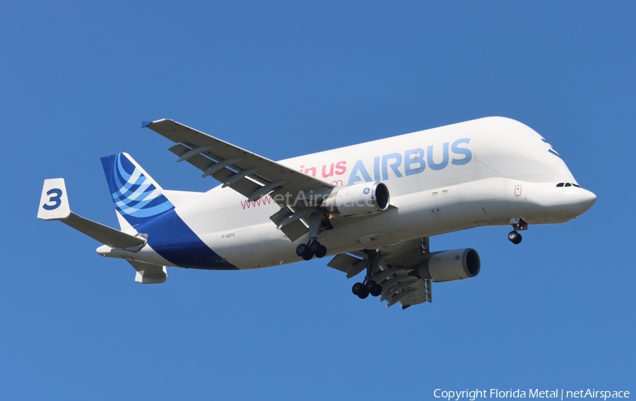 Airbus Transport International Airbus A300B4-608ST (F-GSTC) | Photo 543523