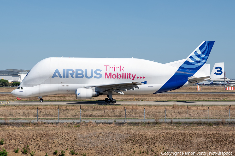 Airbus Transport International Airbus A300B4-608ST (F-GSTC) | Photo 282029