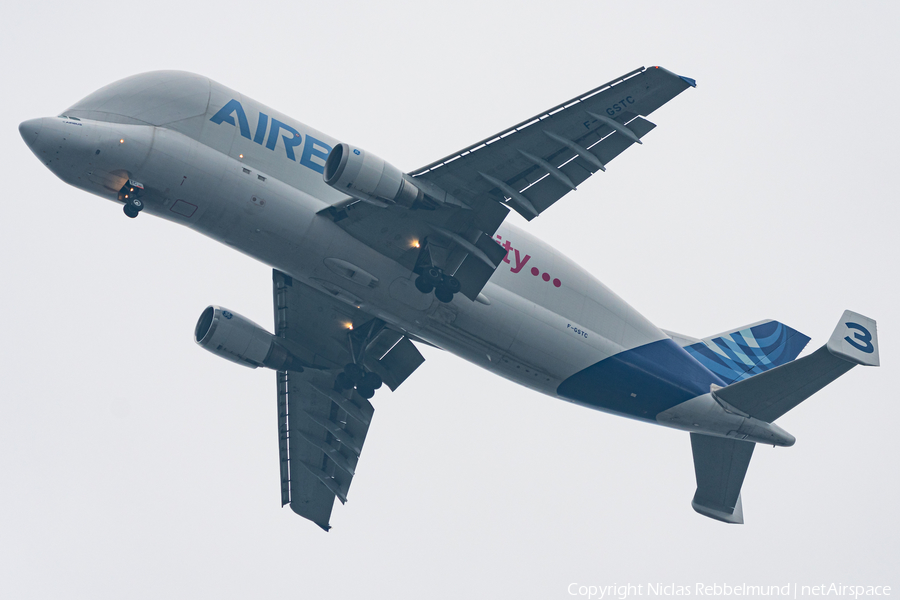 Airbus Transport International Airbus A300B4-608ST (F-GSTC) | Photo 356344