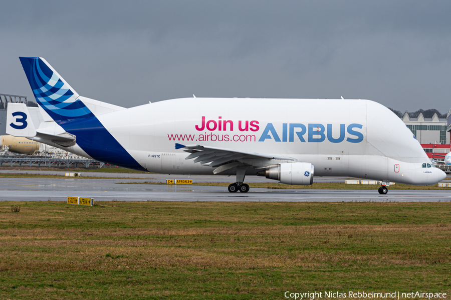 Airbus Transport International Airbus A300B4-608ST (F-GSTC) | Photo 371320