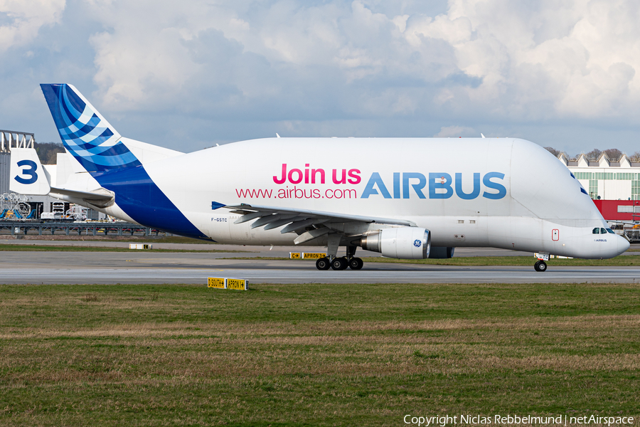 Airbus Transport International Airbus A300B4-608ST (F-GSTC) | Photo 376705