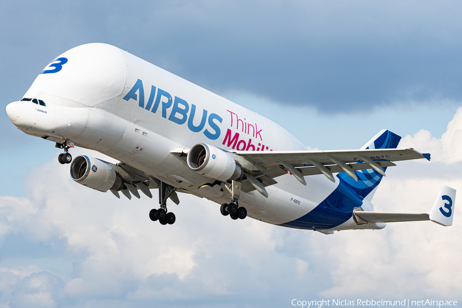 Airbus Transport International Airbus A300B4-608ST (F-GSTC) | Photo 376706