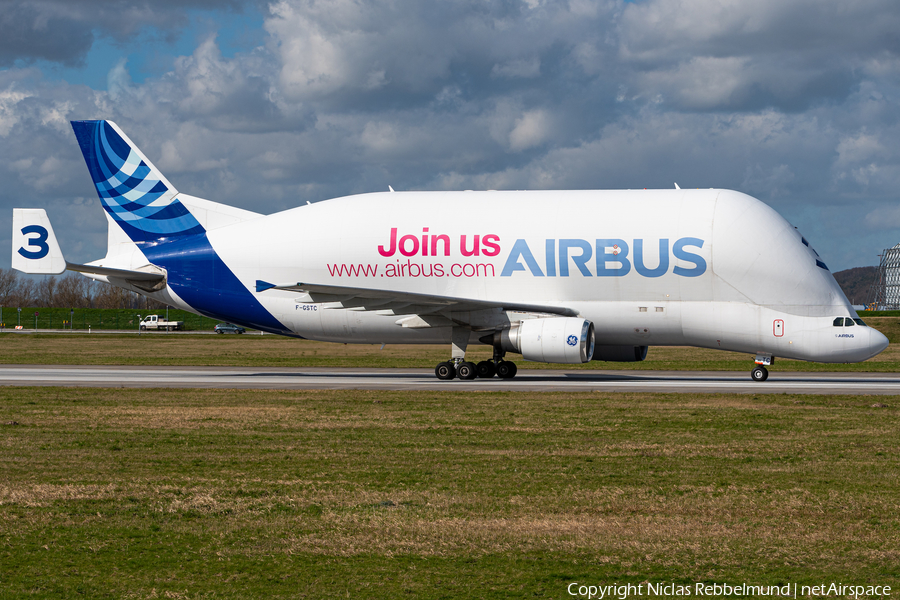 Airbus Transport International Airbus A300B4-608ST (F-GSTC) | Photo 376936