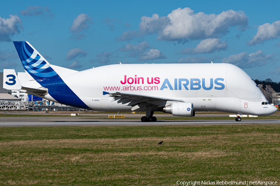 Airbus Transport International Airbus A300B4-608ST (F-GSTC) | Photo 376937