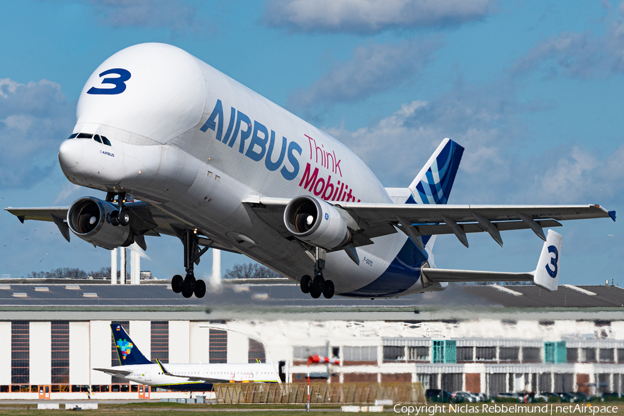 Airbus Transport International Airbus A300B4-608ST (F-GSTC) | Photo 376938