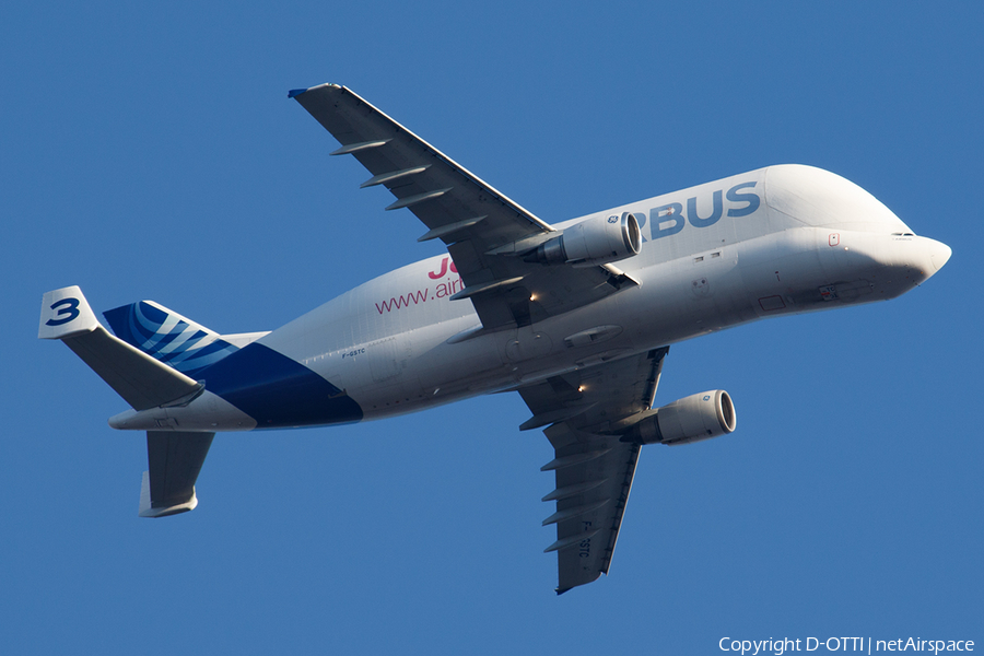 Airbus Transport International Airbus A300B4-608ST (F-GSTC) | Photo 434895