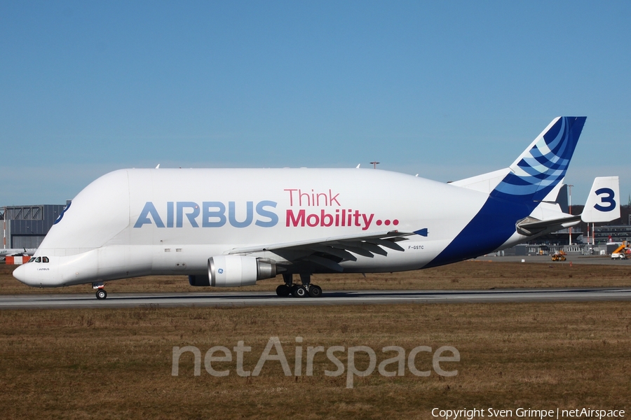 Airbus Transport International Airbus A300B4-608ST (F-GSTC) | Photo 435130