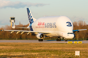 Airbus Transport International Airbus A300B4-608ST (F-GSTC) at  Hamburg - Finkenwerder, Germany