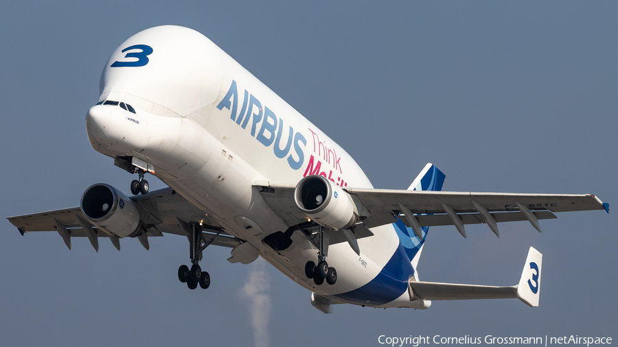 Airbus Transport International Airbus A300B4-608ST (F-GSTC) | Photo 438864