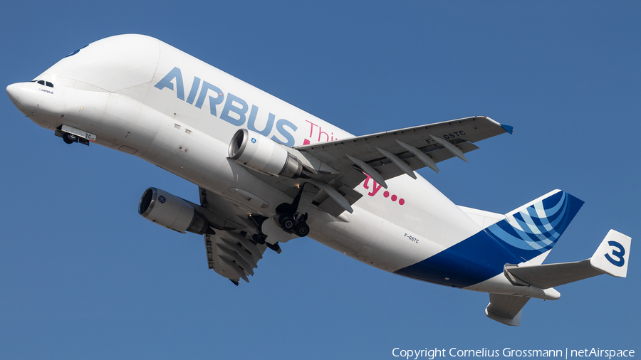 Airbus Transport International Airbus A300B4-608ST (F-GSTC) | Photo 438865