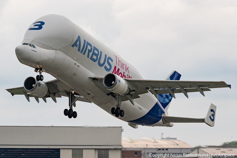 Airbus Transport International Airbus A300B4-608ST (F-GSTC) | Photo 447122