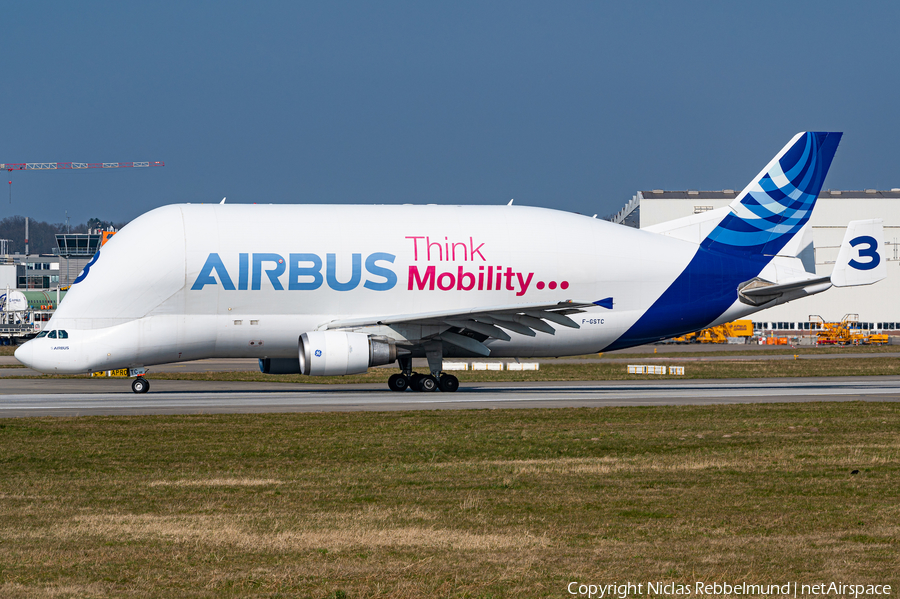 Airbus Transport International Airbus A300B4-608ST (F-GSTC) | Photo 500562