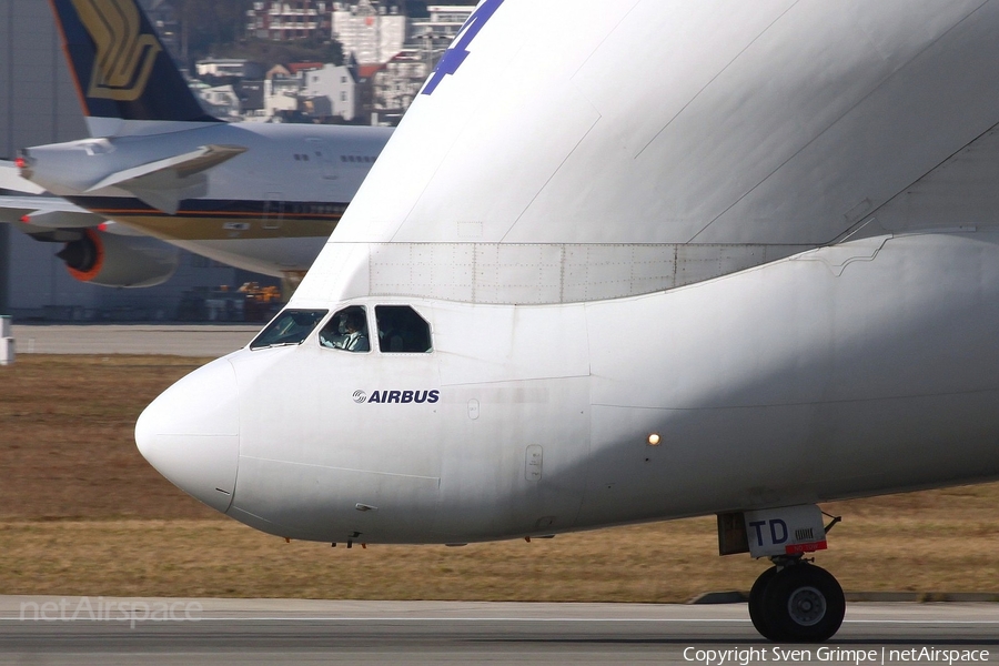 Airbus Transport International Airbus A300B4-608ST (F-GSTD) | Photo 34569