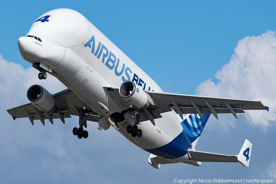 Airbus Transport International Airbus A300B4-608ST (F-GSTD) | Photo 376699