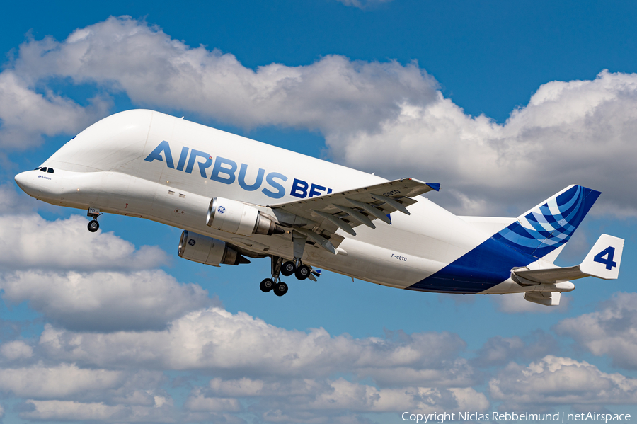 Airbus Transport International Airbus A300B4-608ST (F-GSTD) | Photo 513170