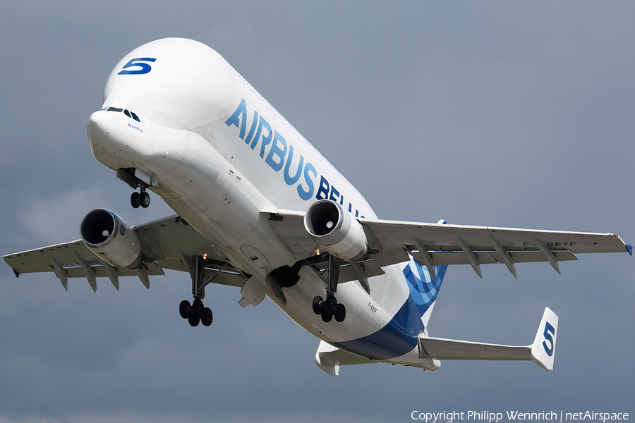 Airbus Transport International Airbus A300B4-608ST (F-GSTF) | Photo 158037