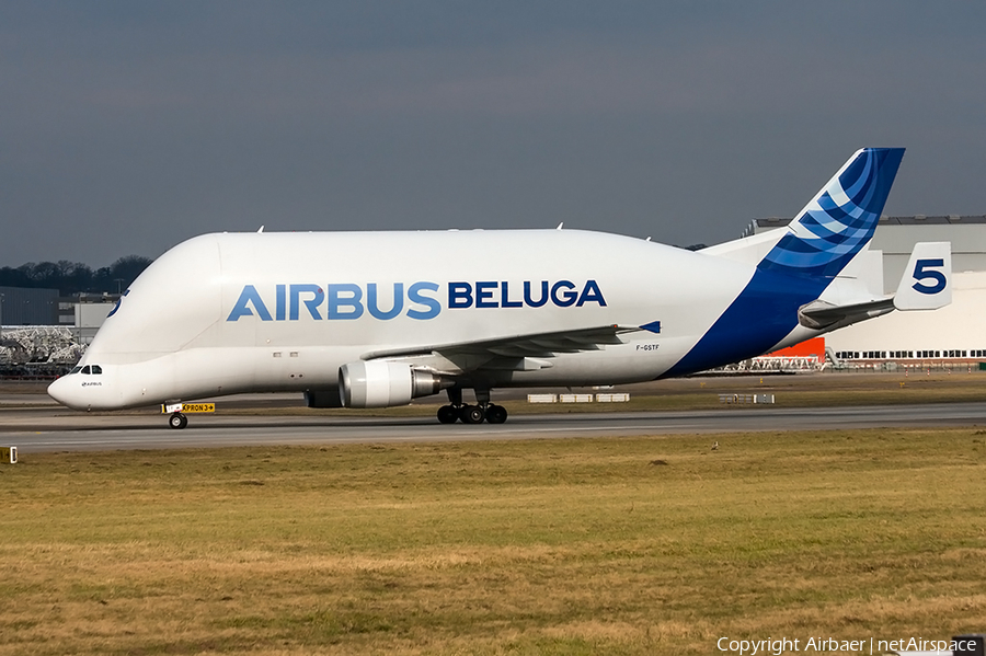 Airbus Transport International Airbus A300B4-608ST (F-GSTF) | Photo 222179