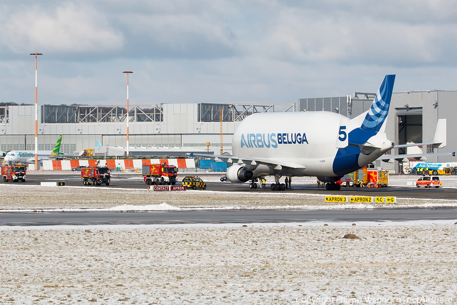 Airbus Transport International Airbus A300B4-608ST (F-GSTF) | Photo 223274