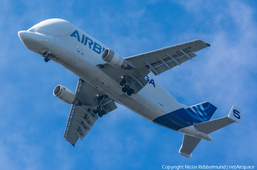 Airbus Transport International Airbus A300B4-608ST (F-GSTF) | Photo 247724