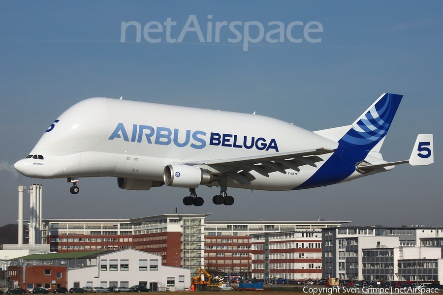 Airbus Transport International Airbus A300B4-608ST (F-GSTF) | Photo 41332