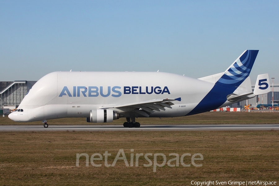 Airbus Transport International Airbus A300B4-608ST (F-GSTF) | Photo 297923