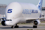 Airbus Transport International Airbus A300B4-608ST (F-GSTF) at  Hamburg - Finkenwerder, Germany