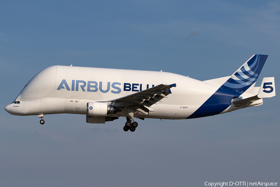 Airbus Transport International Airbus A300B4-608ST (F-GSTF) | Photo 390085