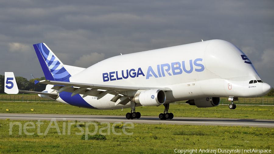 Airbus Transport International Airbus A300B4-608ST (F-GSTF) | Photo 407723