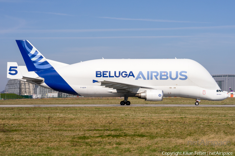 Airbus Transport International Airbus A300B4-608ST (F-GSTF) | Photo 440086