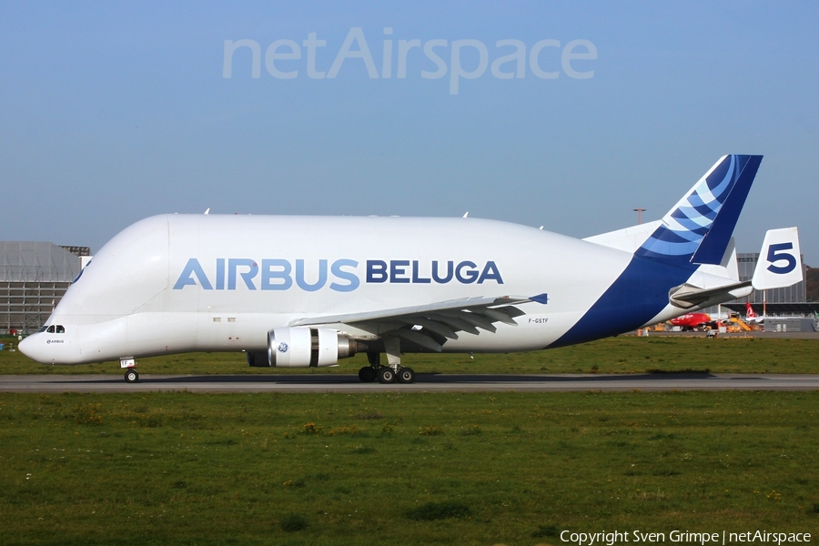 Airbus Transport International Airbus A300B4-608ST (F-GSTF) | Photo 534076