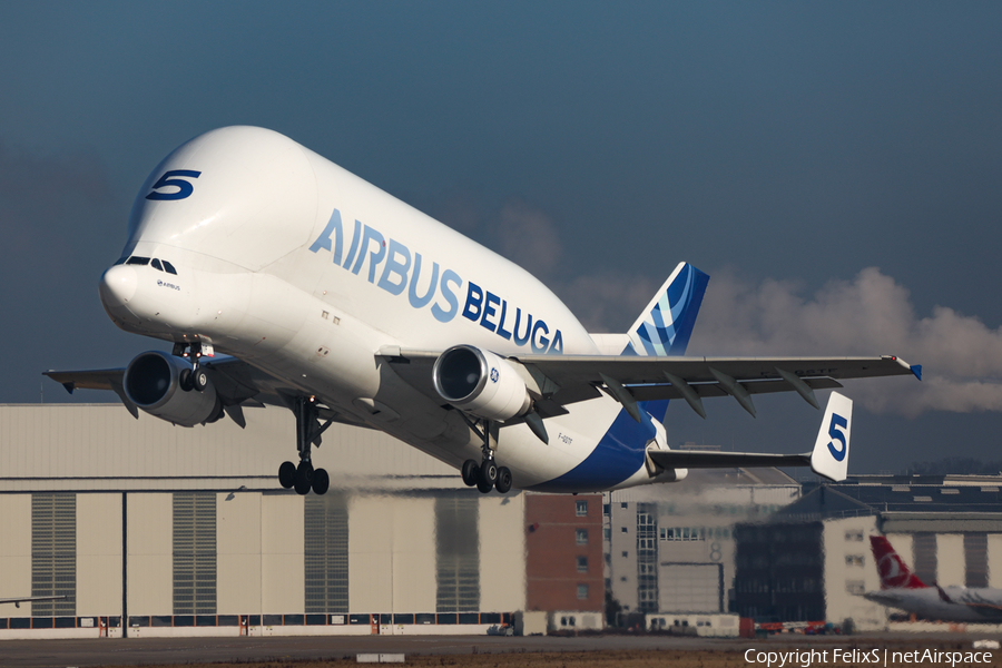 Airbus Transport International Airbus A300B4-608ST (F-GSTF) | Photo 539504