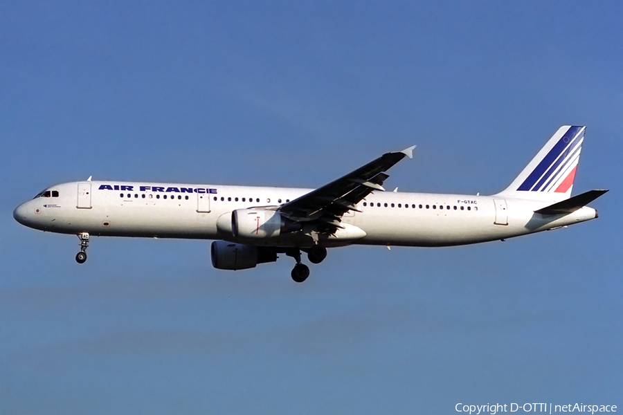 Air France Airbus A321-211 (F-GTAC) | Photo 287933