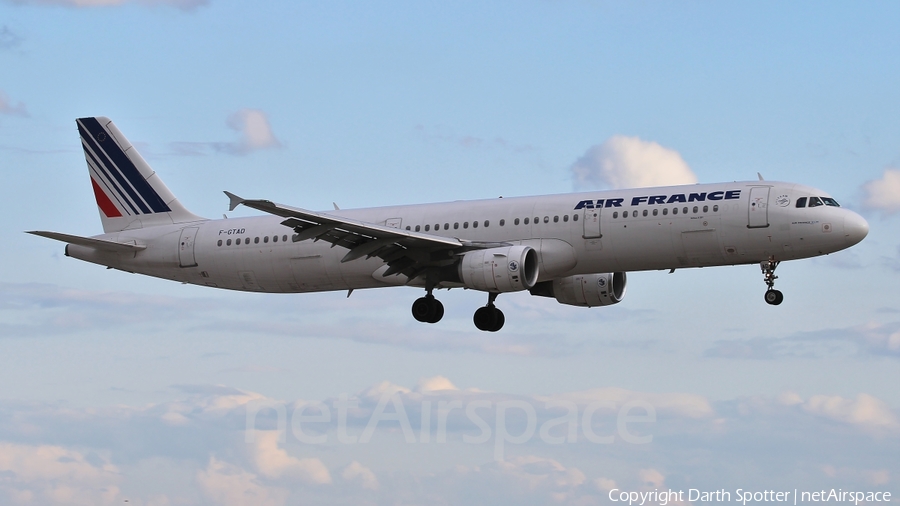 Air France Airbus A321-211 (F-GTAD) | Photo 220963