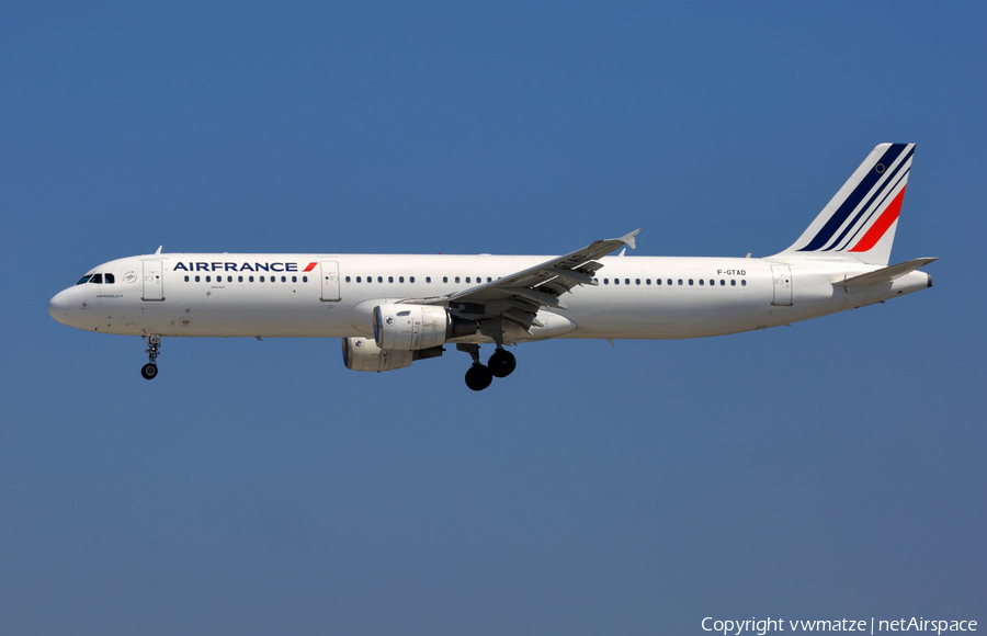 Air France Airbus A321-211 (F-GTAD) | Photo 245922