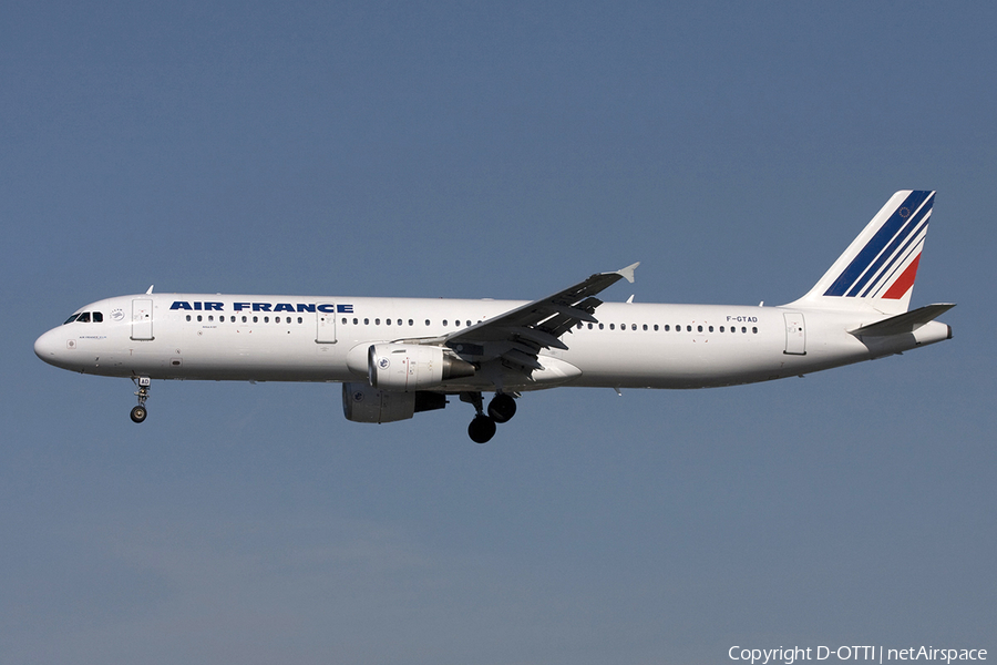 Air France Airbus A321-211 (F-GTAD) | Photo 274903