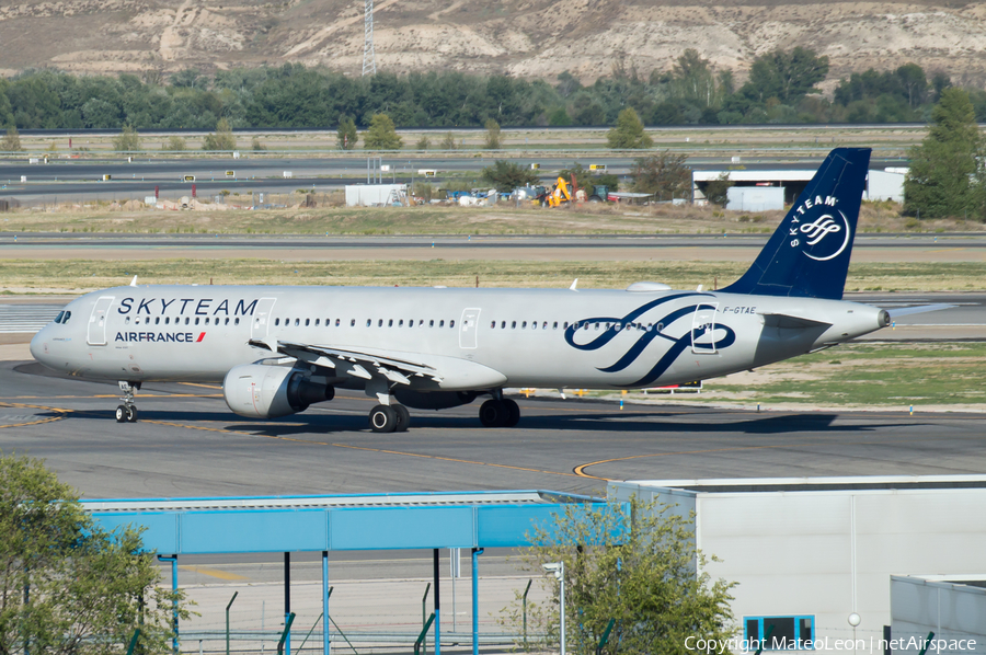 Air France Airbus A321-211 (F-GTAE) | Photo 350540