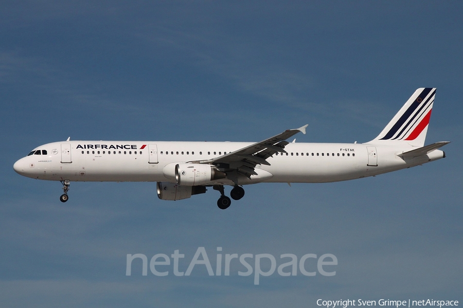 Air France Airbus A321-211 (F-GTAK) | Photo 170113
