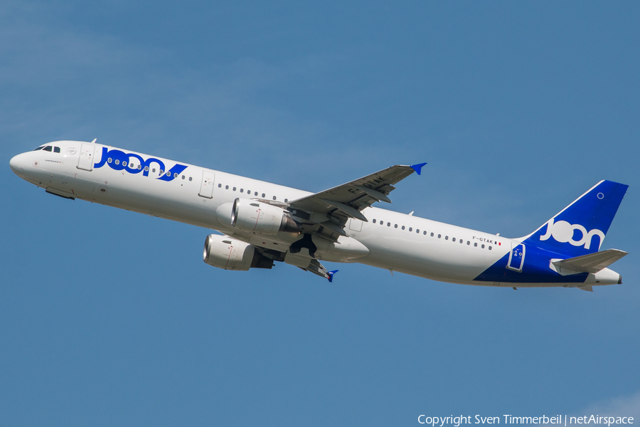 Joon Airbus A321-211 (F-GTAK) | Photo 240632